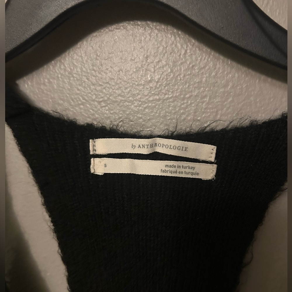 Anthropologie Shirt - black “Fenna Textured Knit Tank” - Picture 5 of 10